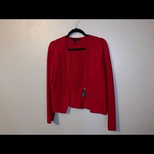 Red blazer